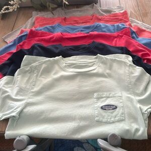 LOT: Vineyard Vines Pocket Tees: Like New